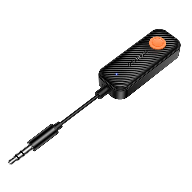 Модулятор Borofone BC62 AUX Bluetooth приемник передатчик 140mAh черный ABS пластик компактный - изображение 6