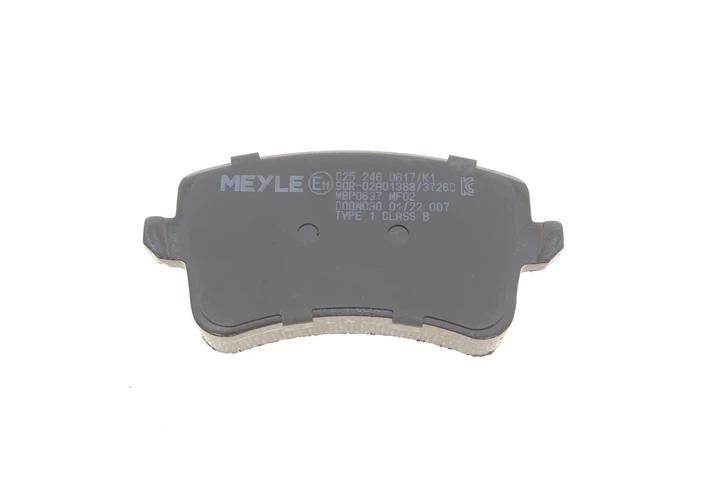 Комплект гальмівних колодок MEYLE 025 246 0617/K1 Audi A5, A4, Q5, Allroad, A8 8K0698451A, 8K0698451B, 8K0698451C - изображение 3