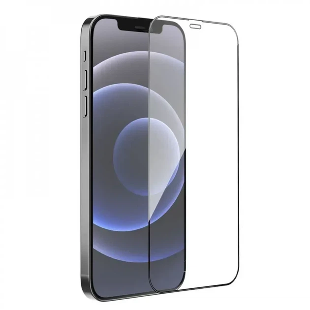 Захисне скло iNOBI Original 3D чорне для iPhone 13 Pro Max та iPhone 14 Plus з твердістю 9H олеофобне покриття - зображення 6
