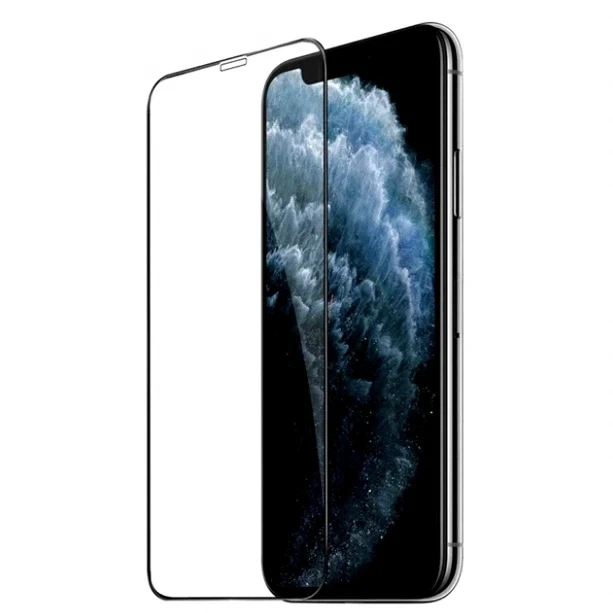 Защитное стекло Ninja Warrior для iPhone 17 Pro черное повышенная прочность олеофобное покрытие комплект для установки - изображение 3