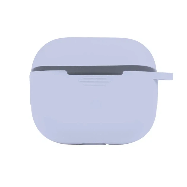Силіконовий футляр з карабіном для AirPods 3 80х90х30мм колір 12.Pink - Фото 6 Силіконовий футляр з карабіном для AirPods 3 80х90х30мм колір 12.Pink - зображення 6
