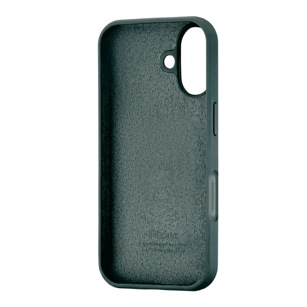 Силіконовий чохол Full Cover для iPhone 17 захист камери зелений Pine Green - зображення 3