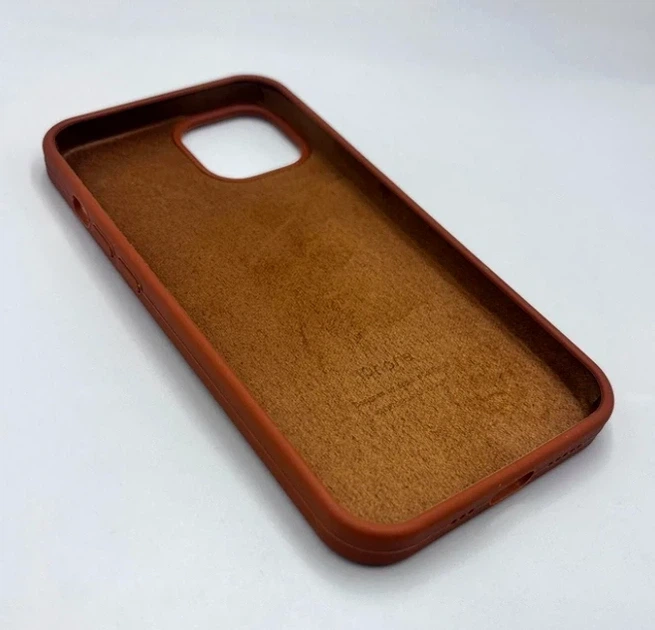 Чехол силиконовый Full Cover для iPhone 17 Air коричневый с защитой камеры и усиленными углами Brown - изображение 5
