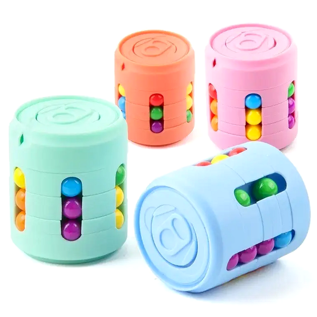 Головоломка банка Cans Spinner Cube DD1808-25 5.6х6.8 см пластик антистресс игрушка для детей и взрослых - Фото 6 Головоломка банка Cans Spinner Cube DD1808-25 5.6х6.8 см пластик антистресс игрушка для детей и взрослых - изображение 6