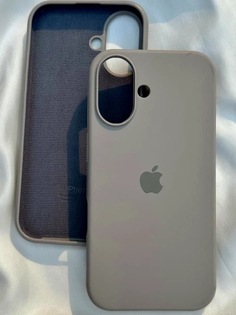 Чохол силіконовий Full Cover для iPhone 17 захист камери м'який матеріал Галька - Фото 7 Чохол силіконовий Full Cover для iPhone 17 захист камери м'який матеріал Галька - зображення 7