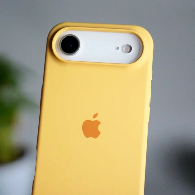Чехол силиконовый Full Cover для iPhone 17 Air защитный с максимальной защитой Canary Yellow - Фото 7 Чехол силиконовый Full Cover для iPhone 17 Air защитный с максимальной защитой Canary Yellow - зображення 7