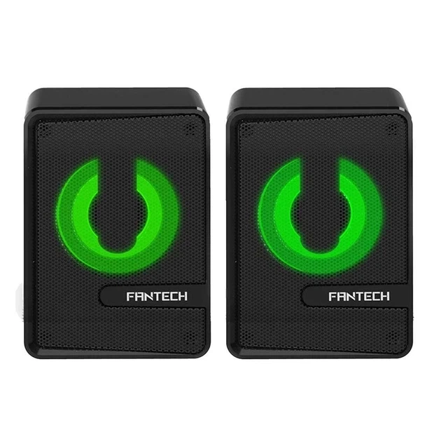 Компьютерные колонки Fantech GS203 Beat 6Вт 70х68х92мм USB AUX черные для игр и музыки - изображение 6