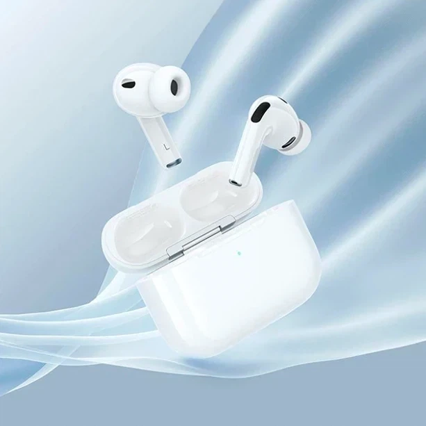 Наушники Bluetooth Hoco EW96 True Wireless Stereo Белые для прослушивания музыки - изображение 5