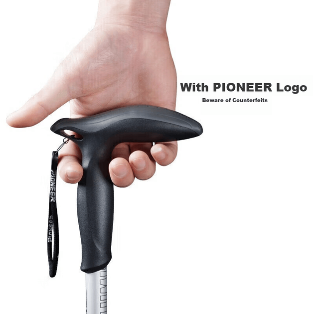 Палки походные Pioneer Wolf Tooth, алюминиевые, телескопические - изображение 5