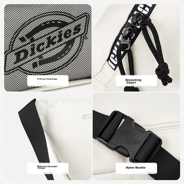 Мужская сумка через плечо Dickies, новая многосекционная нагрудная сумка DK, большая вместимость, легкая, идеально подходит для студентов, велоспорта, походов, спорта и путешествий. - изображение 5