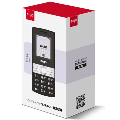 Мобільний телефон Ergo B185 Blue - Фото 7 Мобільний телефон Ergo B185 Blue - зображення 7