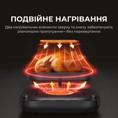 Мультипечь MOVA AeroChef FD10s Pro Black (VFF12A-BL-S) - изображение 5