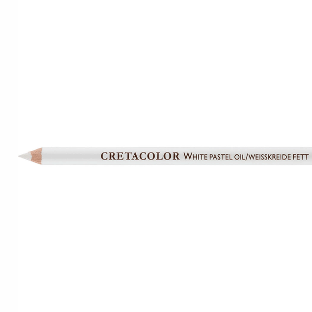 Набір олівців для рисунку Білий олійний м’який 3 шт. Cretacolor - Фото 2 Набір олівців для рисунку Білий олійний м’який 3 шт. Cretacolor - изображение 2