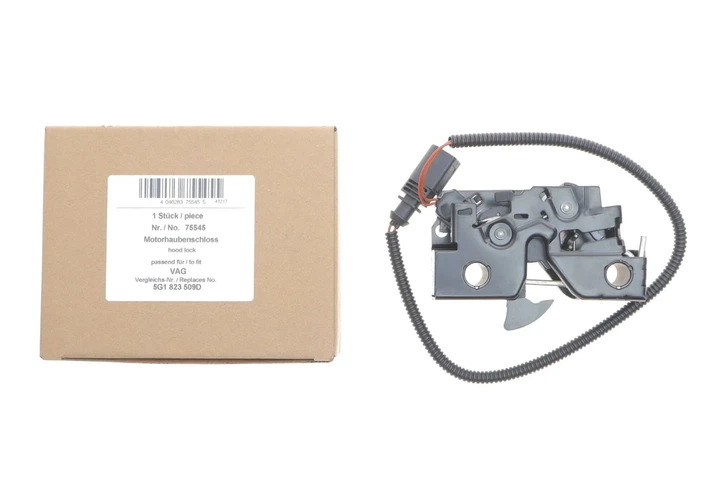 Замок-кришки капота NEW MOBILITY PARTS 75545 AIC AIC 75545 Volkswagen Golf, Passat, Tiguan, Touran 5G1823509A, 5G1823509B, 5G1823509C - зображення 2