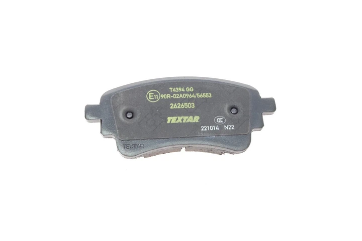 Комплект гальмівних колодок TEXTAR 2626503 Audi A5, Q5, A6, A7, A4, Allroad, A8, Q7 80A698451F, 8W0698451AC, 8W0698451AL - изображение 4