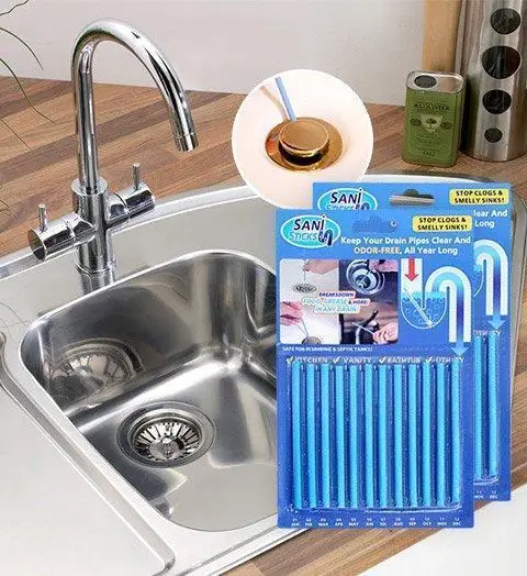 Палочки от засора слива раковины и канализации Sani Sticks - изображение 8