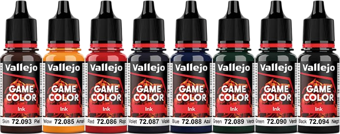 Zestaw farb akrylowych Vallejo Game Color – Tusze do gier 8 szt x 18 ml (8429551722964) - obraz 2