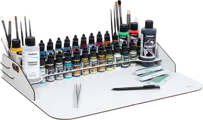 Regał na farbki Vallejo Paint Station 50 x 37 cm (8429551260138) - obraz 2