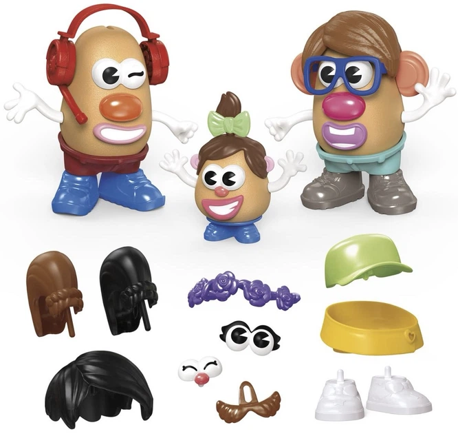 Zestaw Hasbro Potato Head: Rodzina Ziemniaków — Potato Head Family (F9408) (5010996243317) - obraz 3