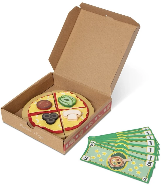 Дерев'яний ігровий набір Melissa & Doug Піцерія (Pizza Counter) 41 деталь (681147005419) - зображення 2