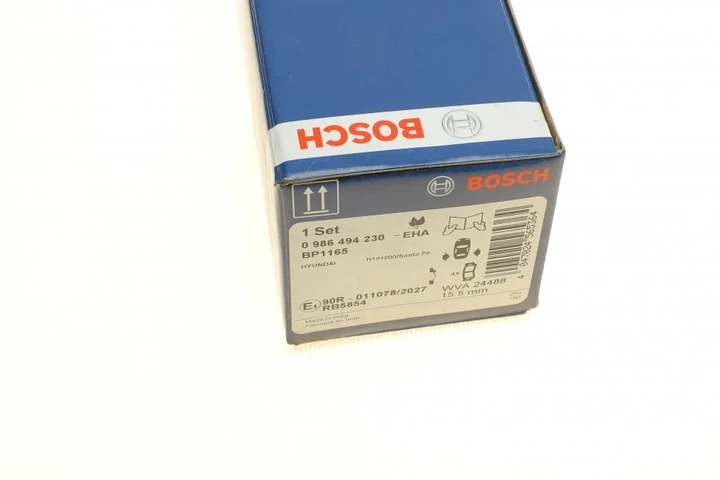 Гальмівні колодки BOSCH 0 986 494 230 Hyundai H-1, Santa Fe 583022BA20, 583024AA00 - Фото 7 Гальмівні колодки BOSCH 0 986 494 230 Hyundai H-1, Santa Fe 583022BA20, 583024AA00 - зображення 7