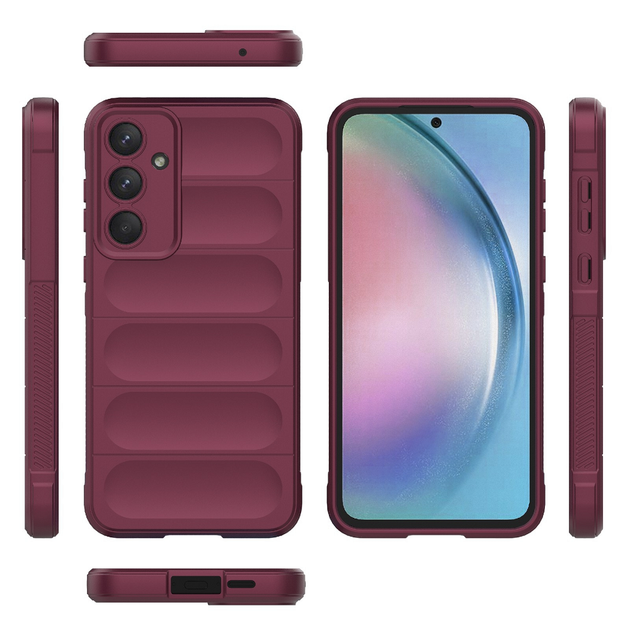 Чехол для смартфона Cosmic Magic Shield for Samsung Galaxy A55 Plum - Фото 2 Чехол для смартфона Cosmic Magic Shield for Samsung Galaxy A55 Plum - изображение 2