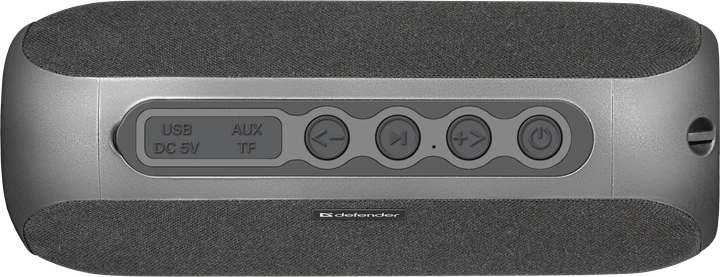 Портативна колонка Defender G32 20W, BT/USB/TF/AUX/TWS/IP65 Black-Grey (65232) - Уцінка - Фото 4 Портативна колонка Defender G32 20W, BT/USB/TF/AUX/TWS/IP65 Black-Grey (65232) - Уцінка - зображення 4