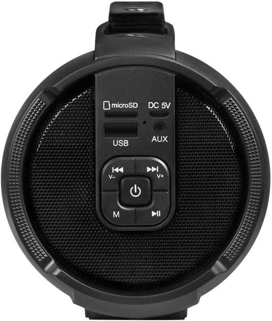 Портативна колонка Defender Beatbox 16 16W, BT/FM/TF/USB/AUX/TWS Black (65216) - Уцінка - зображення 3