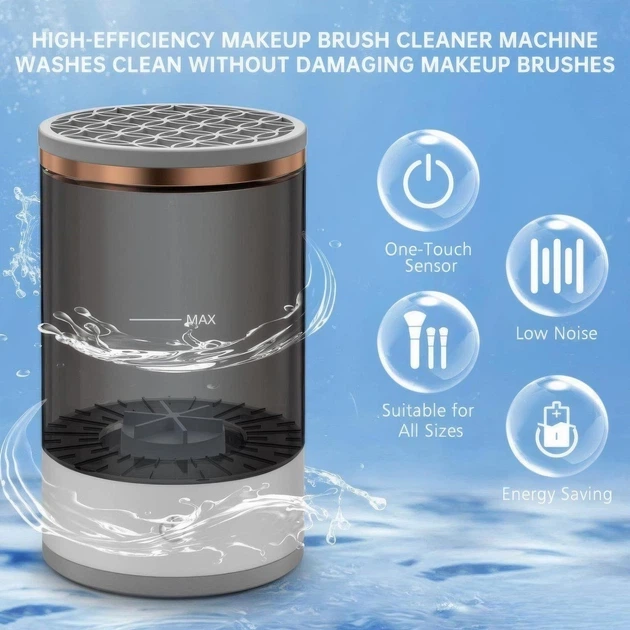 Портативный очиститель для кисточек MAKEUP BRUSH CLEANER ART 9516 для мытья и сушки макияжных аксессуаров - Фото 4 Портативный очиститель для кисточек MAKEUP BRUSH CLEANER ART 9516 для мытья и сушки макияжных аксессуаров - изображение 4