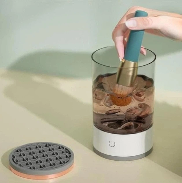 Портативный очиститель для кисточек MAKEUP BRUSH CLEANER ART 9516 для мытья и сушки макияжных аксессуаров - Фото 5 Портативный очиститель для кисточек MAKEUP BRUSH CLEANER ART 9516 для мытья и сушки макияжных аксессуаров - изображение 5