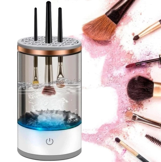 Портативный очиститель для кисточек MAKEUP BRUSH CLEANER ART 9516 для мытья и сушки макияжных аксессуаров - Фото 9 Портативный очиститель для кисточек MAKEUP BRUSH CLEANER ART 9516 для мытья и сушки макияжных аксессуаров - изображение 9