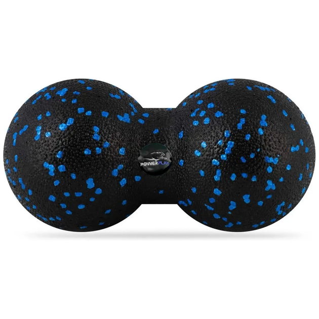 Масажний м'яч подвійний PowerPlay PP-4353 Epp foam peanut ball (d12*24cm.) Чорно/Синій - Фото 2 Масажний м'яч подвійний PowerPlay PP-4353 Epp foam peanut ball (d12*24cm.) Чорно/Синій - изображение 2