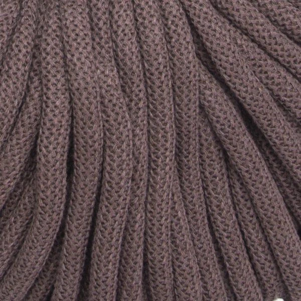 Шнур товстий Macrame Braided XL 10мм 1000г шоколад (№769) - зображення 2