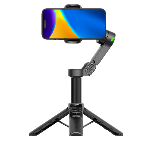 Триосьовий стабілізатор AOCHUAN Professional Gimbal Stabilizer for Smartphone SMART X3 AI Black (AOCHUAN-SMARTX3AI-W) - зображення 3