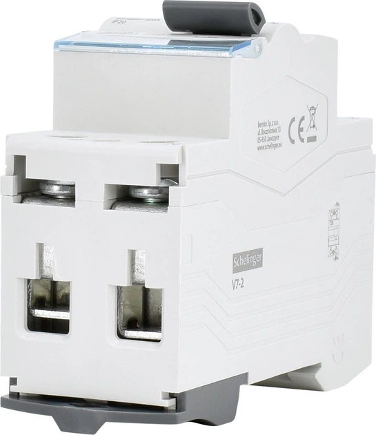 Диференційний вимикач SCHELINGER AC 2P 25A 30mA A03-V7-2-25-030 (5900280985026) - зображення 5
