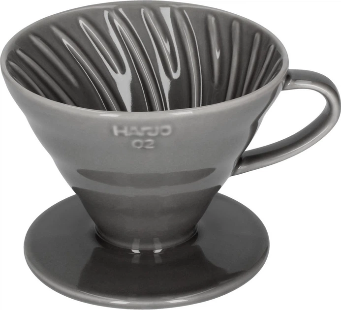 Дрипер Hario V60-02 керамічний сірий (4977642729759) - зображення 2