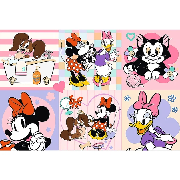 Пазли Trefl Disney Барвистий день Мінні 160 ел (54269) - Фото 2 Пазли Trefl Disney Барвистий день Мінні 160 ел (54269) - изображение 2