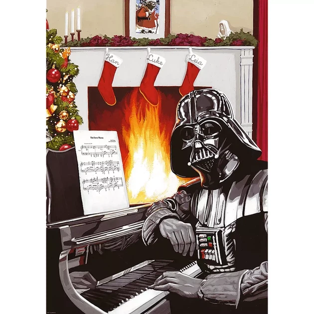 Пазли Trefl Premium Plus Star Wars Різдво з Дартом Вейдером 1000 ел (20851) - изображение 2