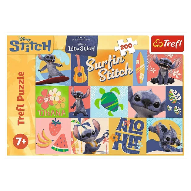 Пазли Trefl Disney Пригоди на Гаваях 200 ел (33318) - Фото 3 Пазли Trefl Disney Пригоди на Гаваях 200 ел (33318) - изображение 3