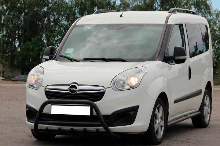 Кенгурятник Black (нерж.) для Opel Combo 2012-2018 гг - изображение 3