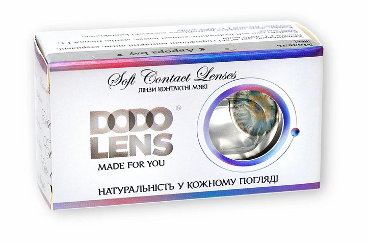 Синие контактные линзы - Айс энигма блу 2шт. от ELITE Lens - изображение 2