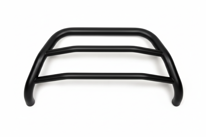 Кенгурятник WT022 Black (нерж) для Volkswagen LT 1995-2006 гг - изображение 3