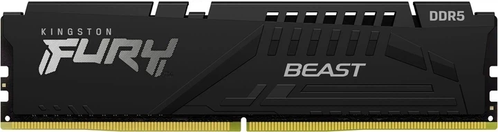 Модуль пам’яті DDR5 32GB 6400 Kingston Fury Beast EXPO C32 (KF564C32BBE-32) - Фото 1 Модуль пам’яті DDR5 32GB 6400 Kingston Fury Beast EXPO C32 (KF564C32BBE-32) - изображение 1