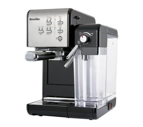 Ріжкова кофеварка еспресо Breville PrimaLatte II VCF108X - Фото 1 Ріжкова кофеварка еспресо Breville PrimaLatte II VCF108X - зображення 1