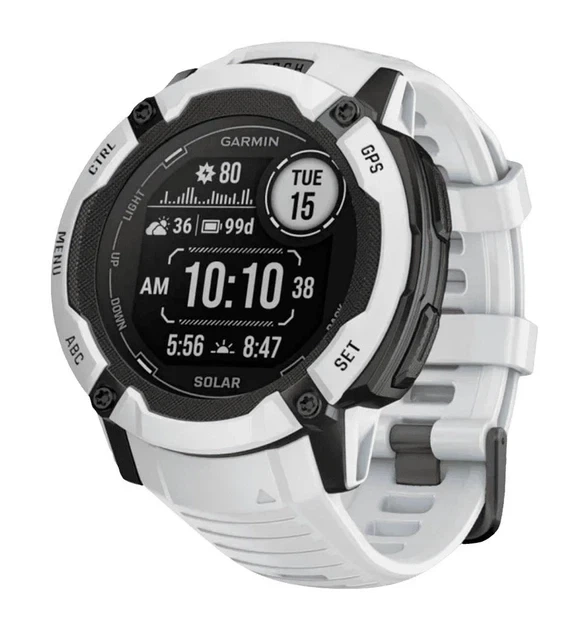 Смарт-часи Garmin Instinct 2X Solar Whitestone (010-02805-14/04/44) - Фото 1 Смарт-часи Garmin Instinct 2X Solar Whitestone (010-02805-14/04/44) - зображення 1