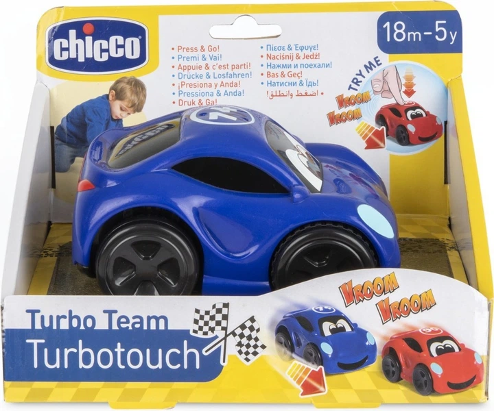Машинка Chicco Turbo Touch Синя (8058664184132) - зображення 3