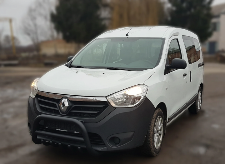 Кенгурятник WT003 Black (нерж) для Renault Lodgy 2013-2022 рр - Фото 4 Кенгурятник WT003 Black (нерж) для Renault Lodgy 2013-2022 рр - зображення 4