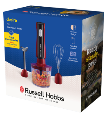 Занурювальний блендер Russell Hobbs 27140-56 Desire 3 in 1 Hand Blender (7030807) - изображение 6