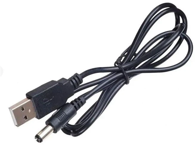 Кабель живлення Dynamode USB 2.0 AM – DC 5.5 х 2.1 мм, USB 5V–>DC 5V, 1 м, чорний (DM-USB-DC-5.5×2.1mm) - Фото 1 Кабель живлення Dynamode USB 2.0 AM – DC 5.5 х 2.1 мм, USB 5V–>DC 5V, 1 м, чорний (DM-USB-DC-5.5×2.1mm) - изображение 1
