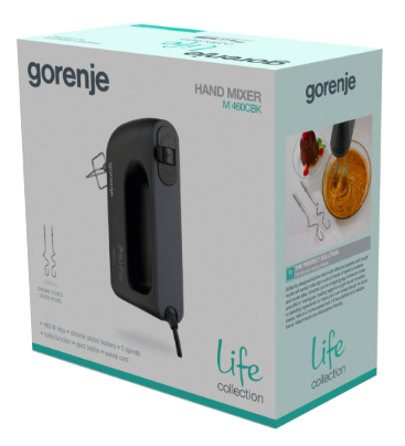 Міксер Gorenje M460CBK (6656859) - изображение 3